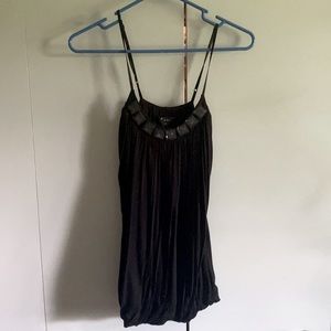 Black Sequin Top